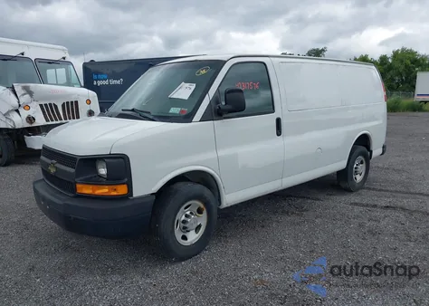 2011 Chevrolet Express 2500 Work Van from USA, damaged, VIN 1GCWGFCA5B1169828